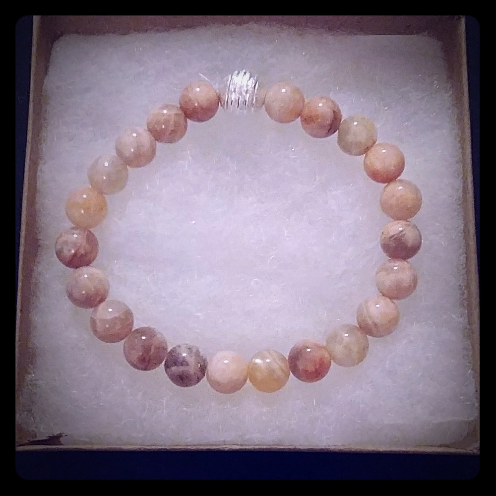 Sand Sunstone Bracelet